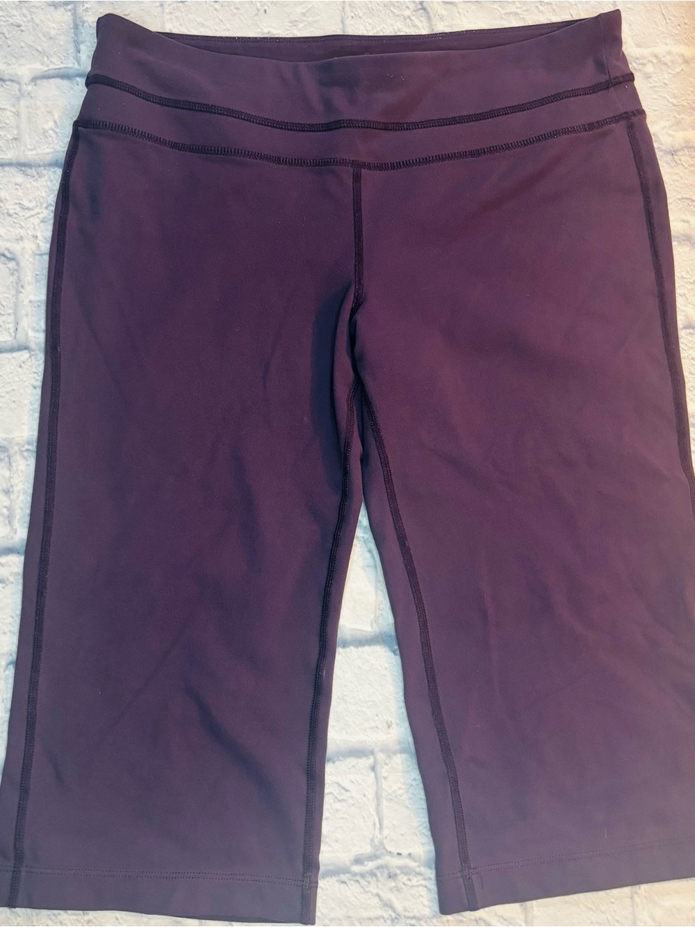 Prana Athletic Purple Capris Women’s Size Medium